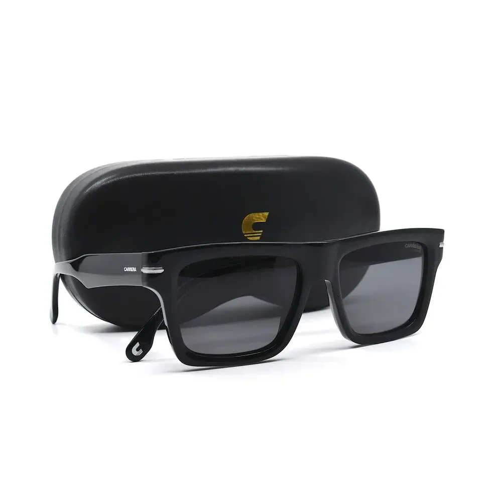 BRAND NEW CARRERA 305/S 807 BLACK GREY POLARIZED SUNGLASSES - Picture 9 of 10